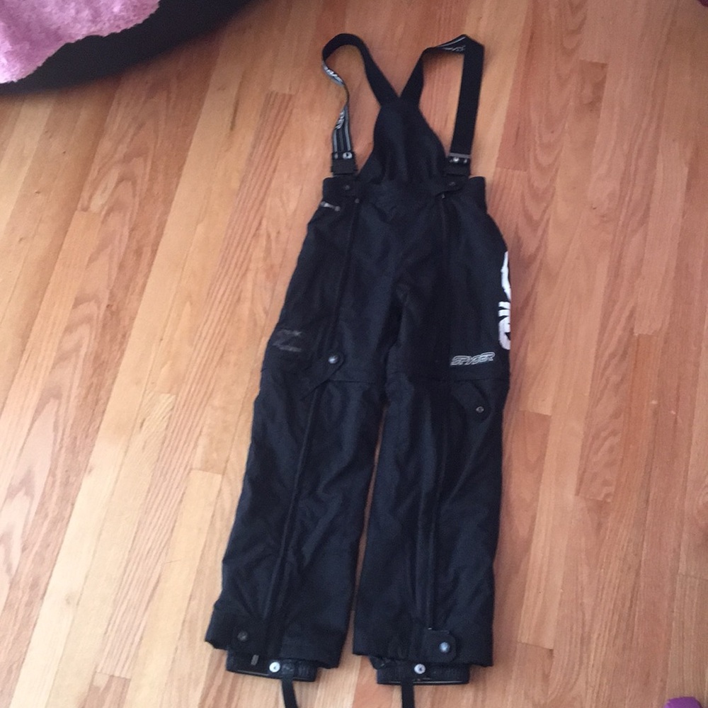 Black Spyder snow pants